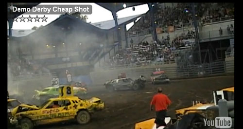 Demo Derby Cheap Shot Video