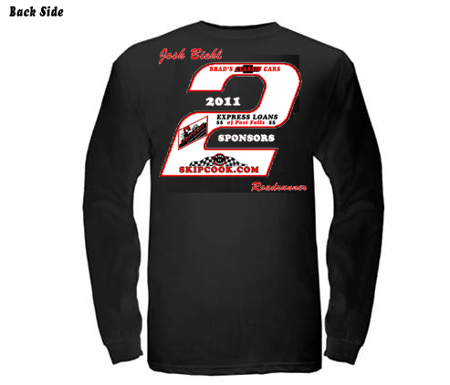 2011 BiehlTeam T-shirt - Back side